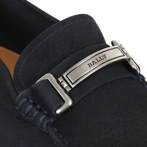 Bally \'Droteo\' Blue Navy Calf Perforated Suede Driving Moccasin Bally | Shoes | Bally Droteo Blue Navy Calf Perforated Suede  main image 2